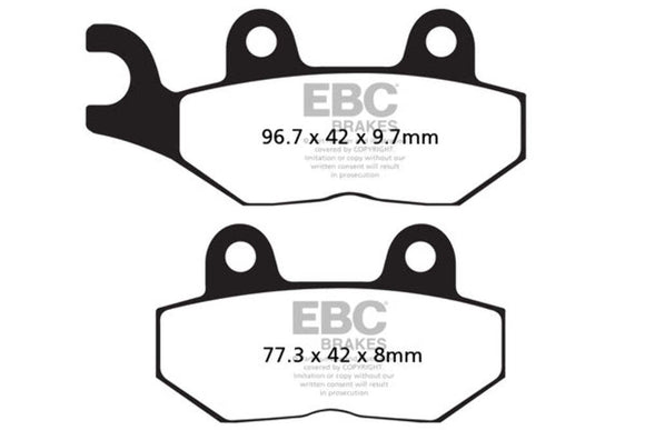 EBC Brakes Sintered Brake Pad FA214/2HH High Performance