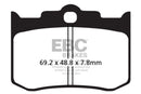 EBC Brakes Organic Brake Pad FA216/3-4