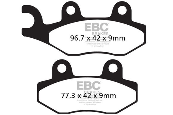 EBC Brakes Sintered Brake Pad FA228HH High Performance
