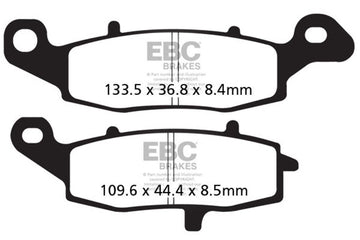 EBC Brakes Organic Brake Pad FA229 - 0