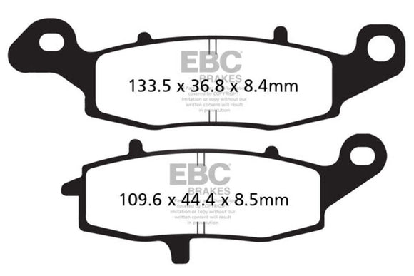 EBC Brakes Sintered Brake Pad FA231HH High Performance