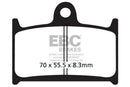 EBC Brakes Organic Brake Pad FA236-2