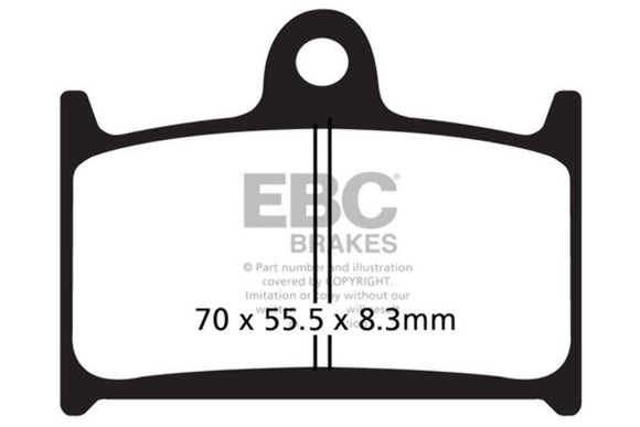 EBC Brakes Sintered Brake Pad FA236HH High Performance