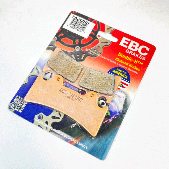 EBC Brakes Sintered Brake Pad FA243HH For Jaybrake Calipers J-Six (6 Piston)