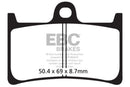 EBC Brakes Organic Brake Pad FA252-2