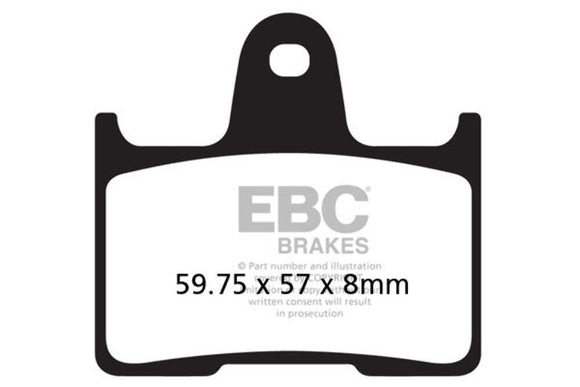 EBC Brakes Sintered Brake Pad FA254HH High Performance