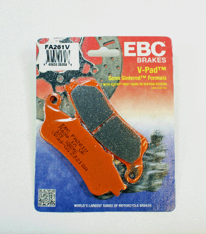EBC Sintered Brake Pads 2 Pair FA261V for select Honda Victory models