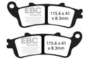 EBC Brake Pads Semi-Sintered FA261V Cruiser-3