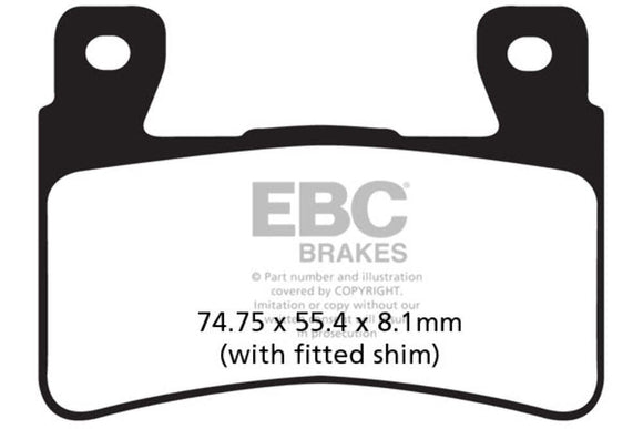 EBC Brakes Sintered Brake Pad FA265HH High Performance