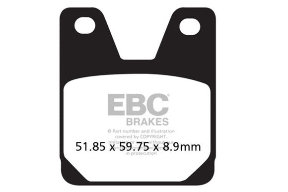 EBC Brakes Organic Brake Pad FA267