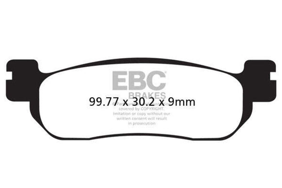 EBC Brakes Organic Brake Pad FA275