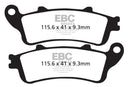 EBC Brakes Sintered Brake Pad FA281HH High Performance-4