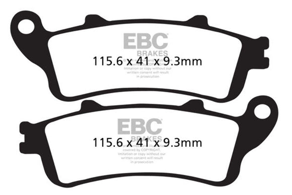 EBC Brakes Sintered Brake Pad FA281HH High Performance