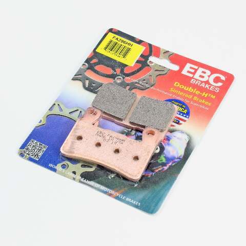 EBC Sintered Brake Pads and Caliper Pad Pins Front for select Harley-Davidson models