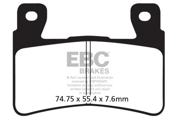 EBC Brakes Sintered Brake Pad FA296HH High Performance