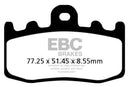 EBC Brakes Sintered Brake Pad FA335HH High Performance-3