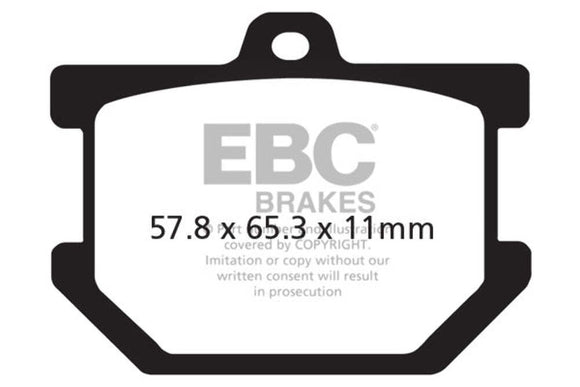 EBC Brakes Organic Brake Pad FA34