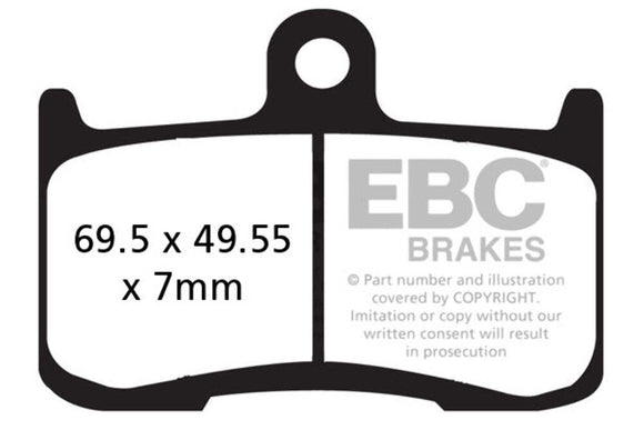 EBC Brakes Sintered Brake Pad FA347HH High Performance