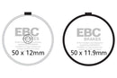 EBC Brakes Organic Brake Pad FA38-3