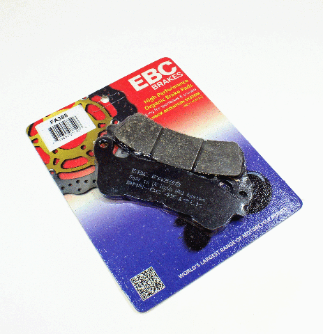 EBC Organic Brake Pad Set - 2 Pair FA388 for select Honda & Suzuki models