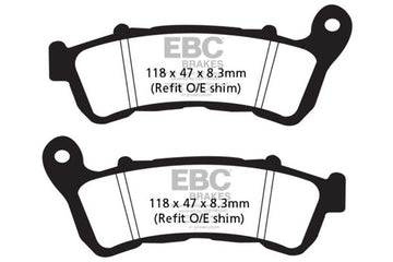 EBC Brakes Sintered Brake Pad FA388HH High Performance - 0