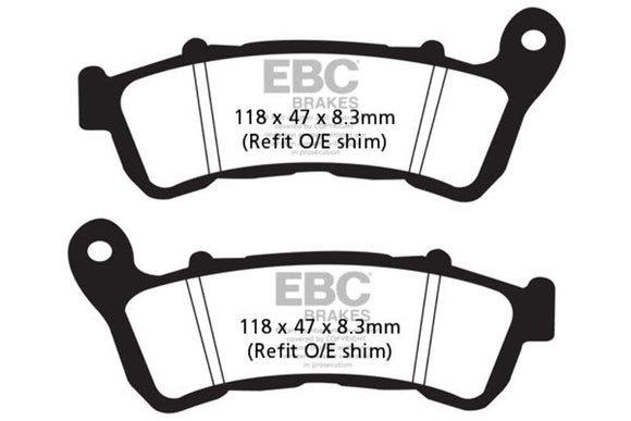 EBC Brakes Organic Brake Pad FA388