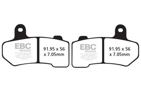 EBC Brakes Organic Brake Pad FA409