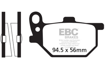 EBC Brakes Organic Brake Pad FA41 - 0