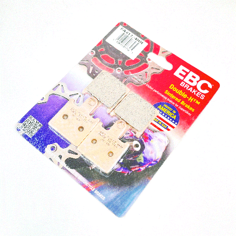 EBC Sintered Brake Pads and Caliper Pad Pins Front for select Kawasaki models