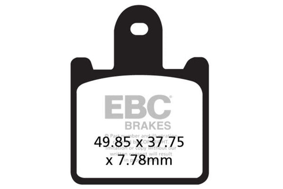EBC Brakes Sintered Brake Pad FA417/4HH High Performance