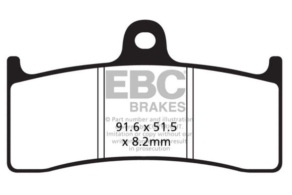 EBC Brakes Organic Brake Pad FA424