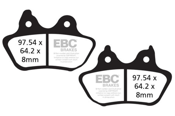 EBC Brakes Sintered Brake Pad FA434HH High Performance
