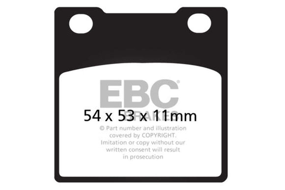 EBC Brake Pads Semi-Sintered FA45V Cruiser