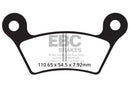 EBC Brakes Organic Brake Pad FA473-2