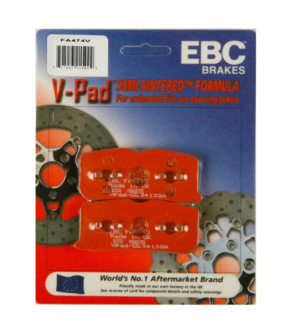 EBC Brake Pads Semi-Sintered FA474V Cruiser