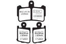 EBC Brakes Sintered Brake Pad FA499/4HH High Performance-4