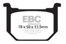 EBC Brakes Organic Brake Pad FA51-2