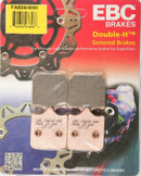 EBC Sintered Brake Pads 2 Pair FA604/4HH for select BMW Triumph models-4