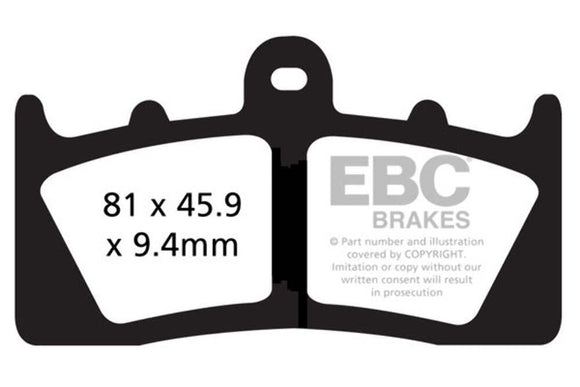 EBC Brakes Sintered Brake Pad FA613HH High Performance