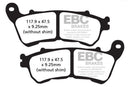 EBC Brakes Sintered Brake Pad FA640HH for select Harley Davidson models-3