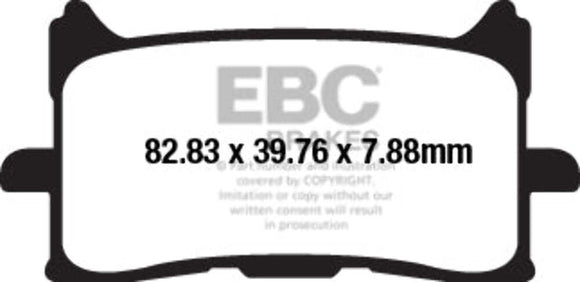 EBC Brakes Sintered Brake Pad FA679HH High Performance