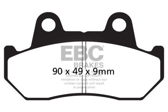 EBC Brakes Organic Brake Pad FA69/2
