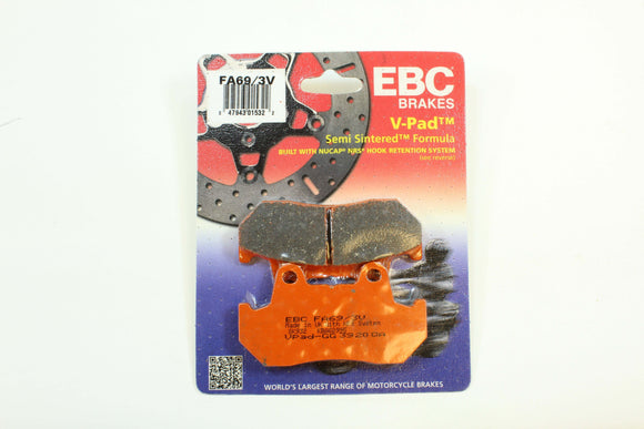EBC Brake Pads Semi-Sintered FA69/3V Cruiser