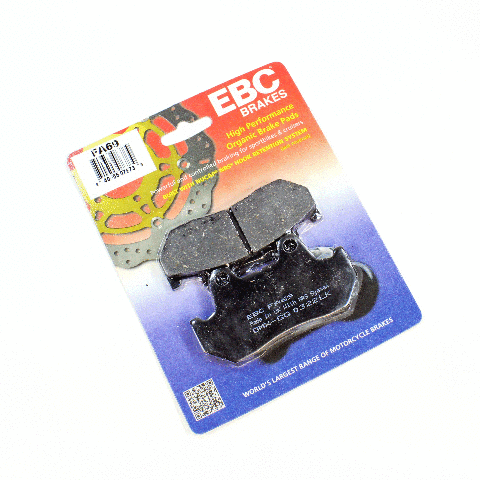 EBC Organic Brake Pads 2 Pair FA69 for select Honda models