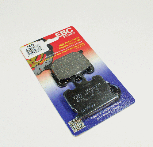 EBC Organic Brake Pads 2 Pair FA70 for select Yamaha models