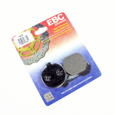 EBC Organic Brake Pads 2 Pair FA73 for select Kawasaki models