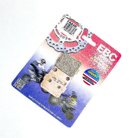 EBC Sintered Brake Pads and Caliper Pad Pins Rear for select Yamaha models
