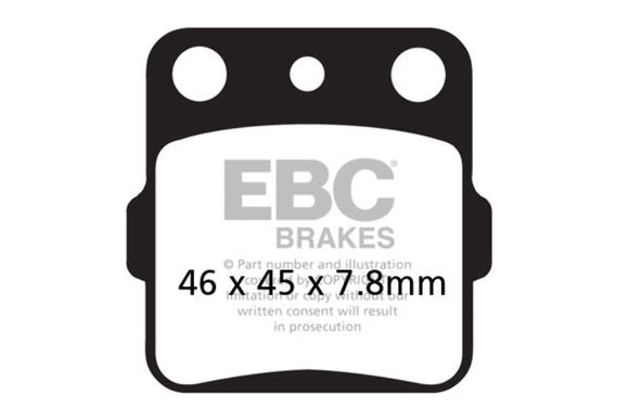 EBC Brake Pads ATV FA84R Off Road Mud & Sand