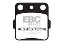 EBC FA84R Sintered "R" Series Heavy Duty Front Brake Pads for Arctic Cat 400 ATV-3