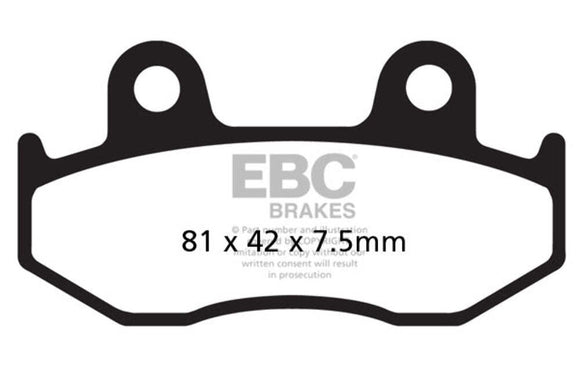 EBC Off-Road Brake Pad FA92X Enduro Carbon
